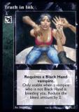 Truth in Ink [SoC set] - VTES CCG