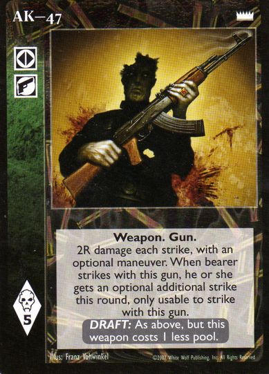 AK-47 [LotN set] - VTES CCG