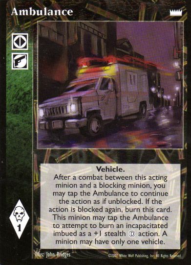Ambulance [LotN set] - VTES CCG