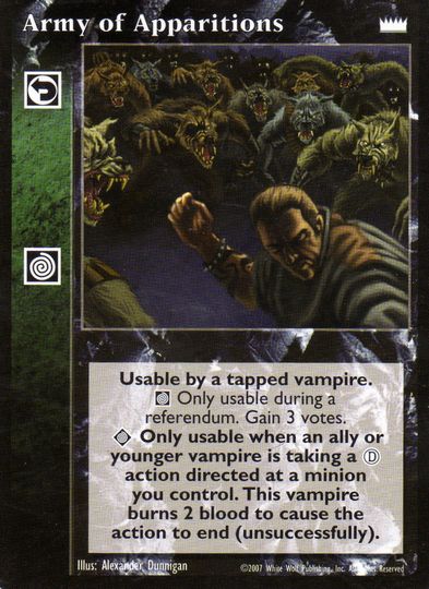 Army of Apparitions [LotN set] - VTES CCG