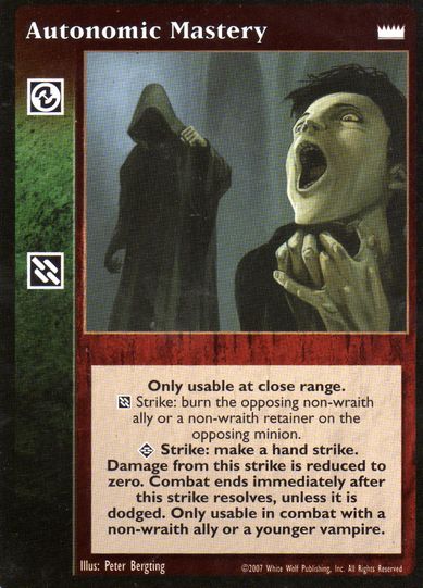 Autonomic Mastery [LotN set] - VTES CCG