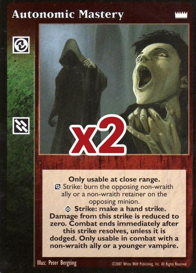 Autonomic Mastery [LotN set] - VTES CCG