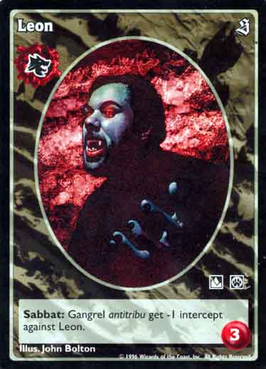 Leon [Sabbat set] - VTES CCG