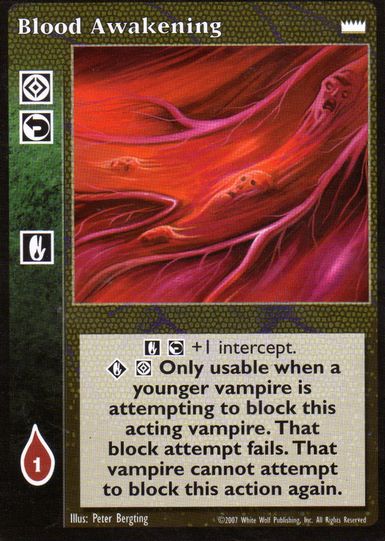 Blood Awakening [LotN set] - VTES CCG