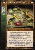 Can't Take it with You [LotN set] - VTES CCG