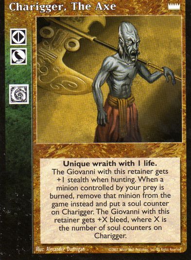 Charigger, The Axe [LotN set] - VTES CCG