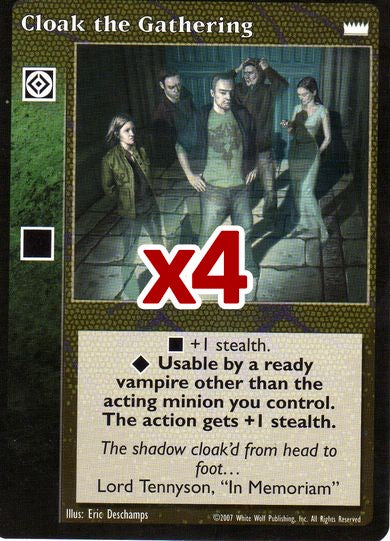 Cloak the Gathering [LotN set] - VTES CCG