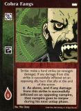 Cobra Fangs [LotN set] - VTES CCG