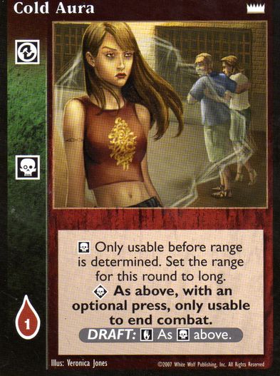 Cold Aura [LotN set] - VTES CCG