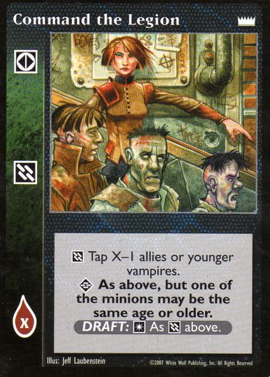 Command the Legion [LotN set] - VTES CCG