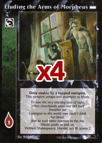 Eluding the Arms of Morpheus [LotN set] - VTES CCG