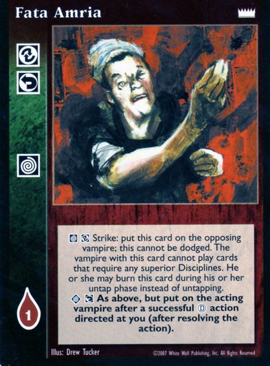 Fata Amria [LotN set] - VTES CCG