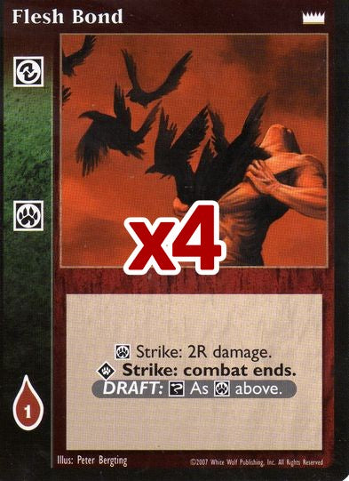 Flesh Bond [LotN set] - VTES CCG