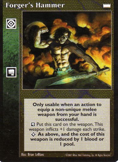 Forger's Hammer [LotN set] - VTES CCG