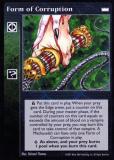 Form of Corruption [LotN set] - VTES CCG