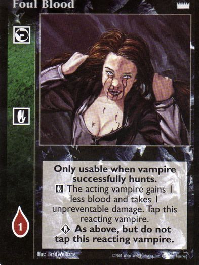 Foul Blood [LotN set] - VTES CCG