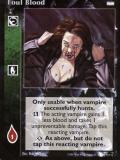 Foul Blood [LotN set] - VTES CCG