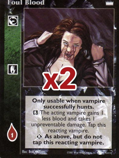 Foul Blood [LotN set] - VTES CCG