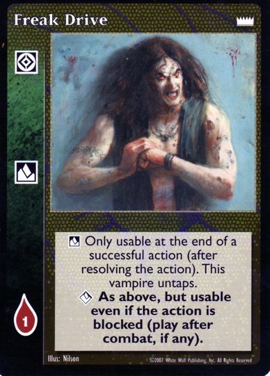 Freak Drive [LotN set] - VTES CCG