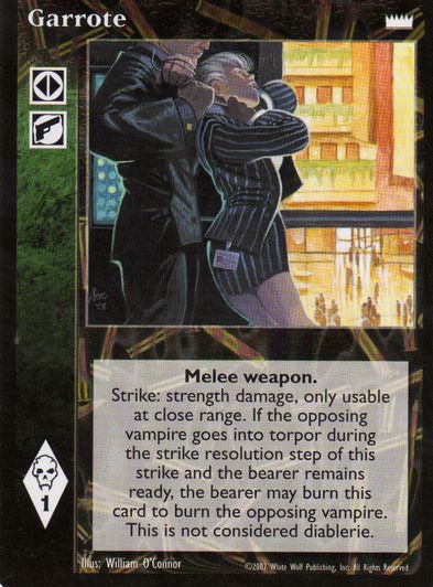 Garrote [LotN set] - VTES CCG