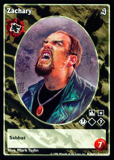 Zachary [Sabbat set] - VTES CCG