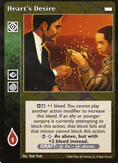 Heart's Desire [LotN set] - VTES CCG