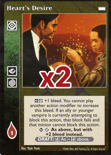 Heart's Desire [LotN set] - VTES CCG