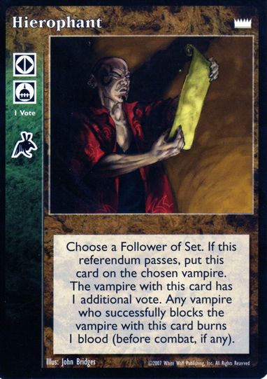 Hierophant [LotN set] - VTES CCG