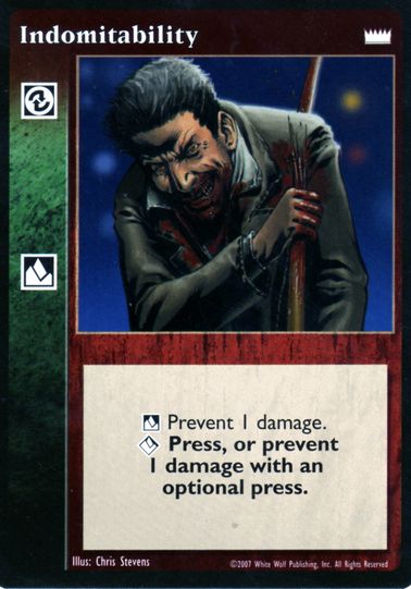 Indomitability [LotN set] - VTES CCG