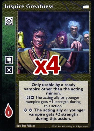 Inspire Greatness [LotN set] - VTES CCG