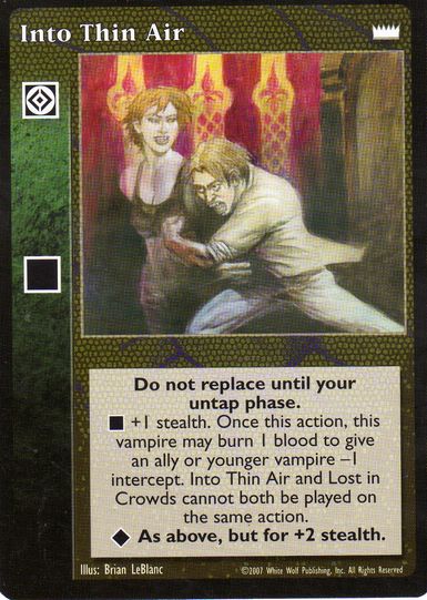 Into Thin Air [LotN set] - VTES CCG
