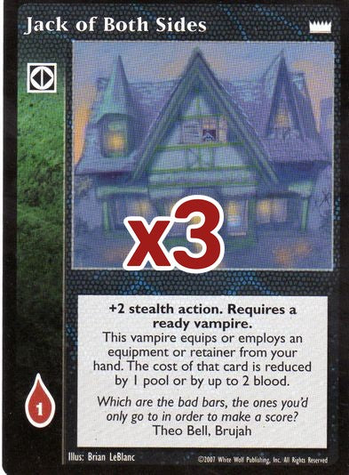 Jack of Both Sides [LotN set] - VTES CCG
