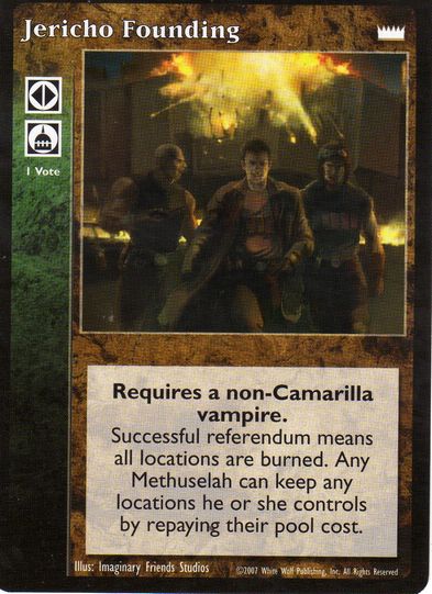 Jericho Founding [LotN set] - VTES CCG