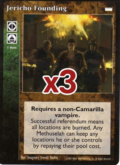 Jericho Founding [LotN set] - VTES CCG