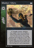 Khabar: Glory [LotN set] - VTES CCG