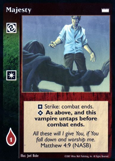 Majesty [LotN set] - VTES CCG
