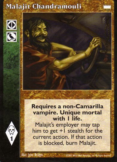 Malajit Chandramouli [LotN set] - VTES CCG