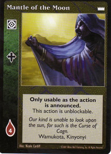 Mantle of the Moon [LotN set] - VTES CCG
