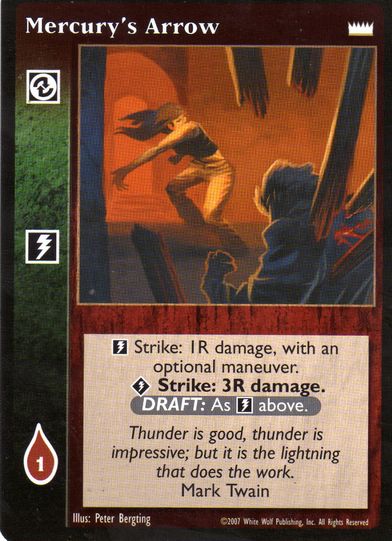 Mercury's Arrow [LotN set] - VTES CCG