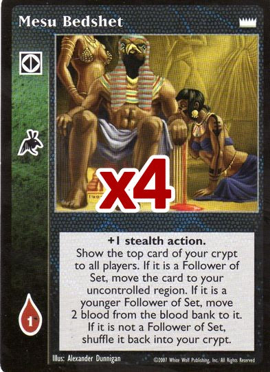 Mesu Bedshet [LotN set] - VTES CCG