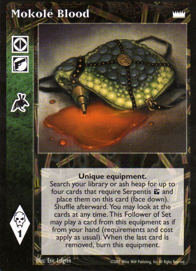 Mokolé Blood [LotN set] - VTES CCG