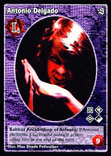 Antonio Delgado [Sabbat set] - VTES CCG