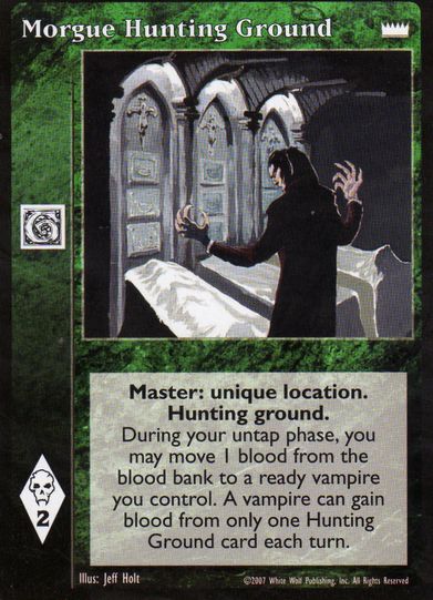 Morgue Hunting Ground [LotN set] - VTES CCG