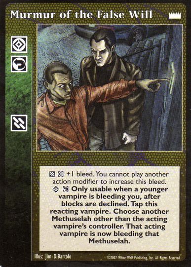 Murmur of the False Will [LotN set] - VTES CCG