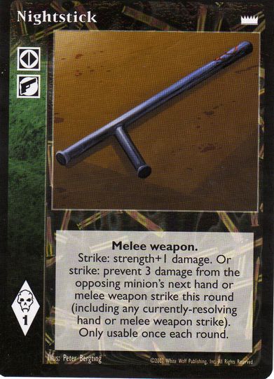 Nightstick [LotN set] - VTES CCG