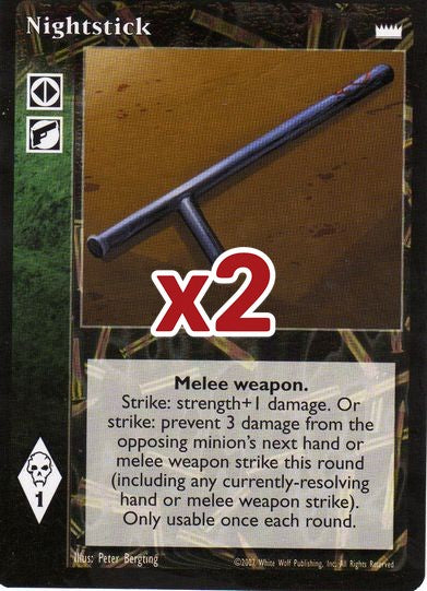 Nightstick [LotN set] - VTES CCG