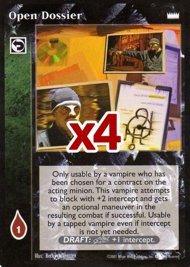 Open Dossier [LotN set] - VTES CCG