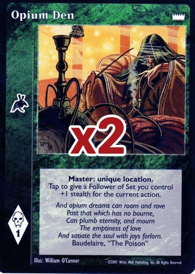 Opium Den [LotN set] - VTES CCG