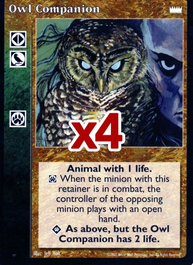 Owl Companion [LotN set] - VTES CCG