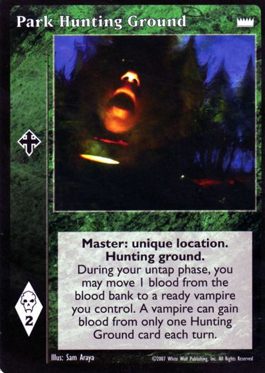 Park Hunting Ground [LotN set] - VTES CCG